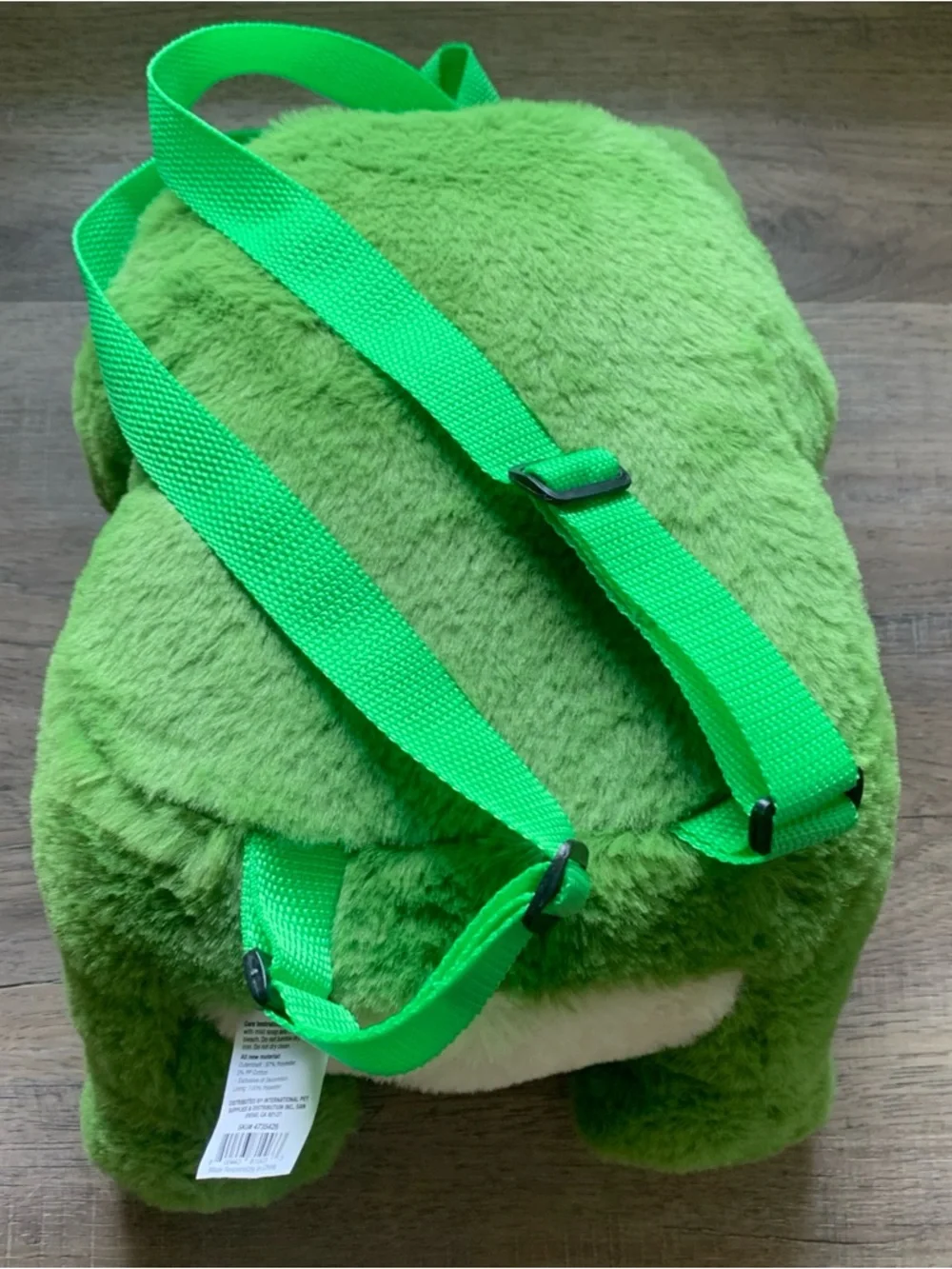 14 inch Frog Backpack with Adjustable Canvas Straps